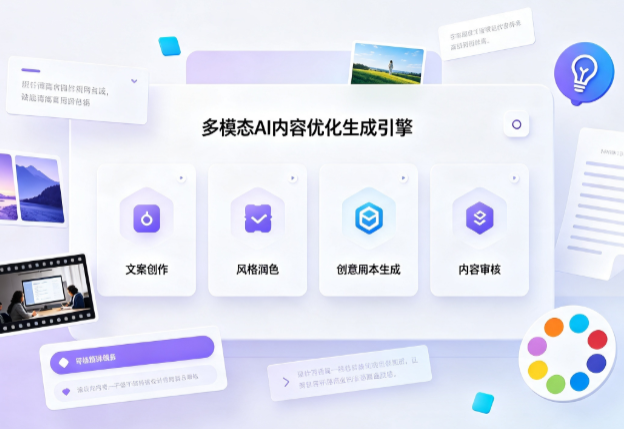 张家川回族自治县AI智能内容优化创新 多模态生成技术丰富数字内容创作生态